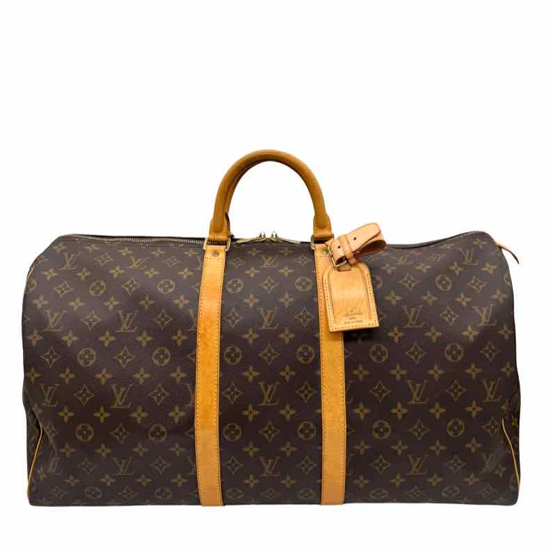 LOUIS VUITTON Monogram Canvas Keepall 55 (Pre-Owned)