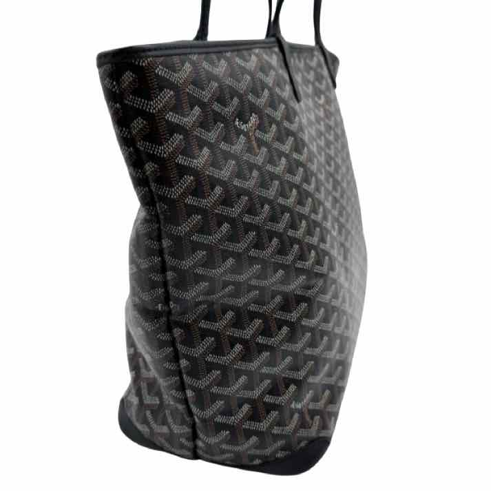 GOYARD Goyardine Artois MM Black Tote (Pre-Owned)