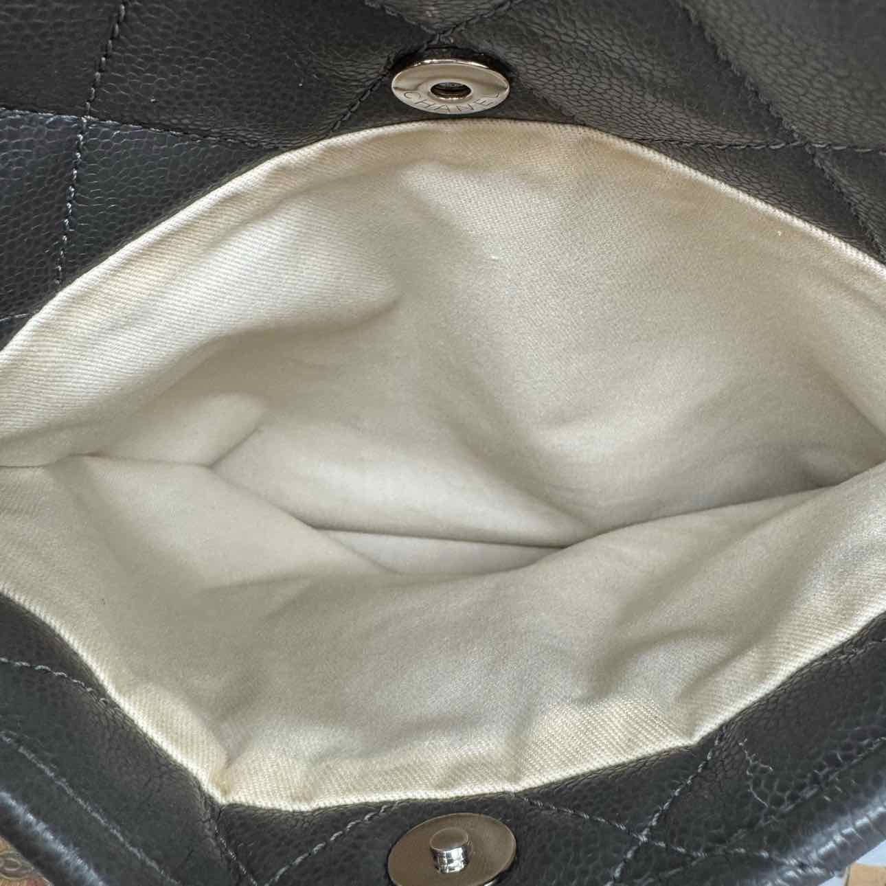 CHANEL CC Timeless Grey Tote Bag