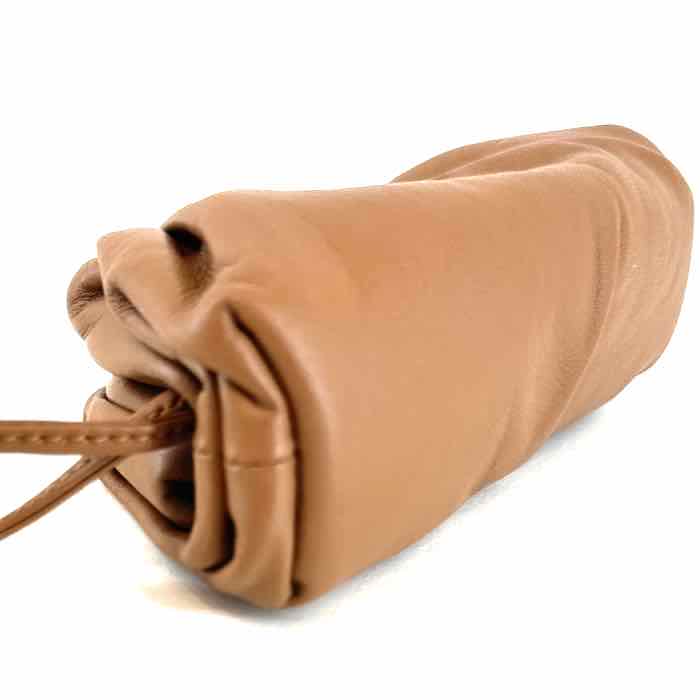 BOTTEGA VENETA Coin The Pouch Beige (Pre-Owned)