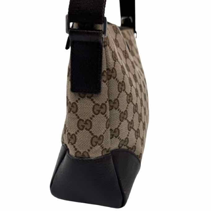 GUCCI Monogram Joy Messenger Bag Brown (Pre-Owned)