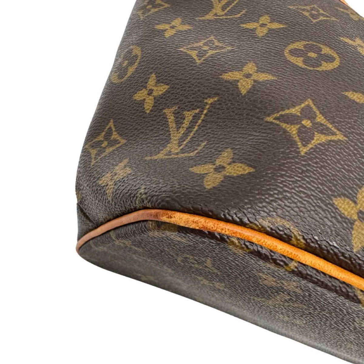 LOUIS VUITTON Monogram Canvas Palermo PM Tote Brown