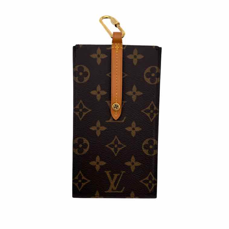 LOUIS VUITTON Monogram Box Phone Case Brown (Pre-Owned)