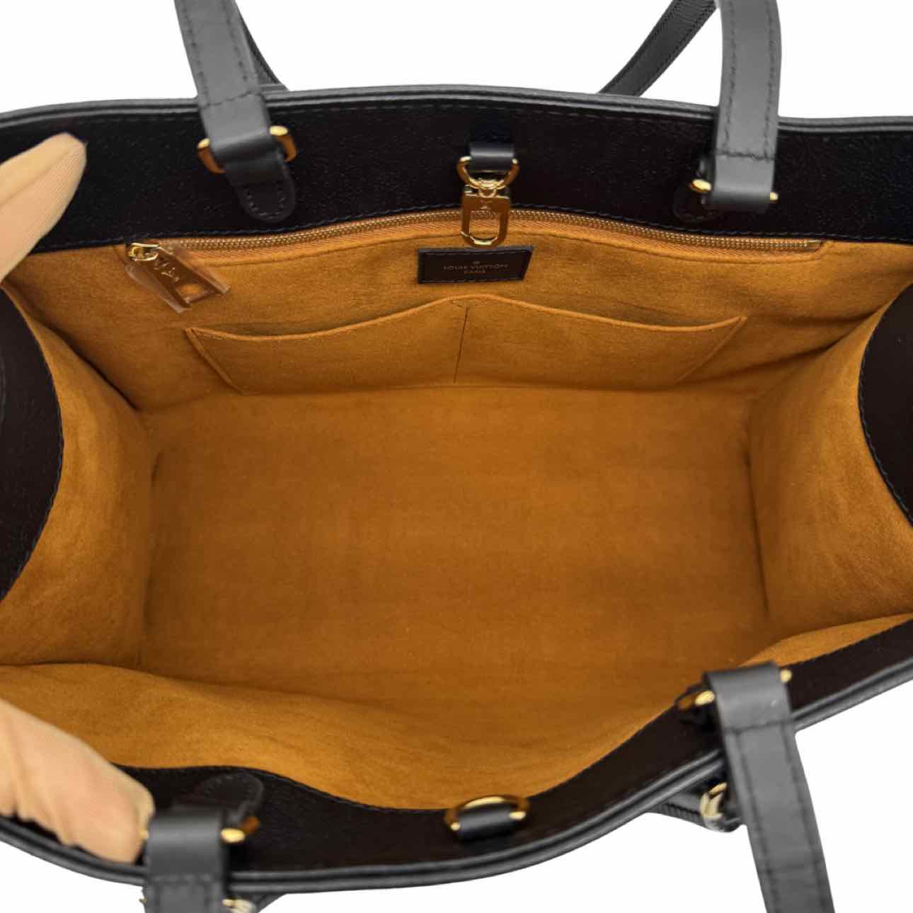 LOUIS VUITTON Monogram Empreinte MM OnTheGo Tote Bag