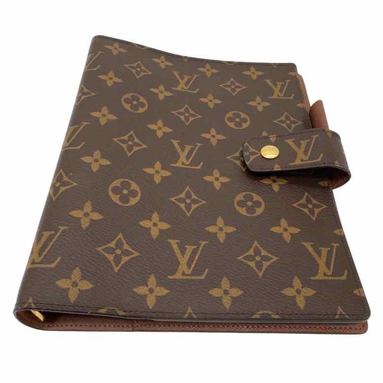 LOUIS VUITTON Monogram Canvas Large Ring Agenda Cover (Pre-Owned)