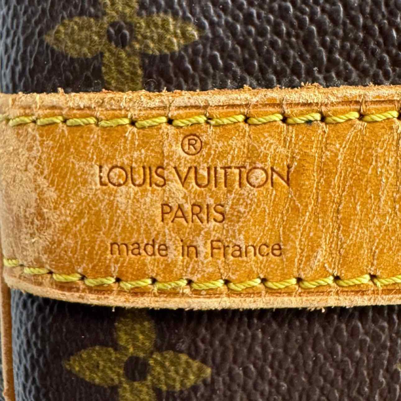 LOUIS VUITTON Monogram Canvas Keepall Bandouliere 55 Brown (Pre-Owned)