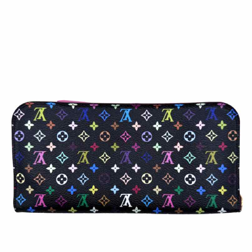 LOUIS VUITTON Monogram Multicolor Insolite Wallet Black Grenade (Pre-Owned)