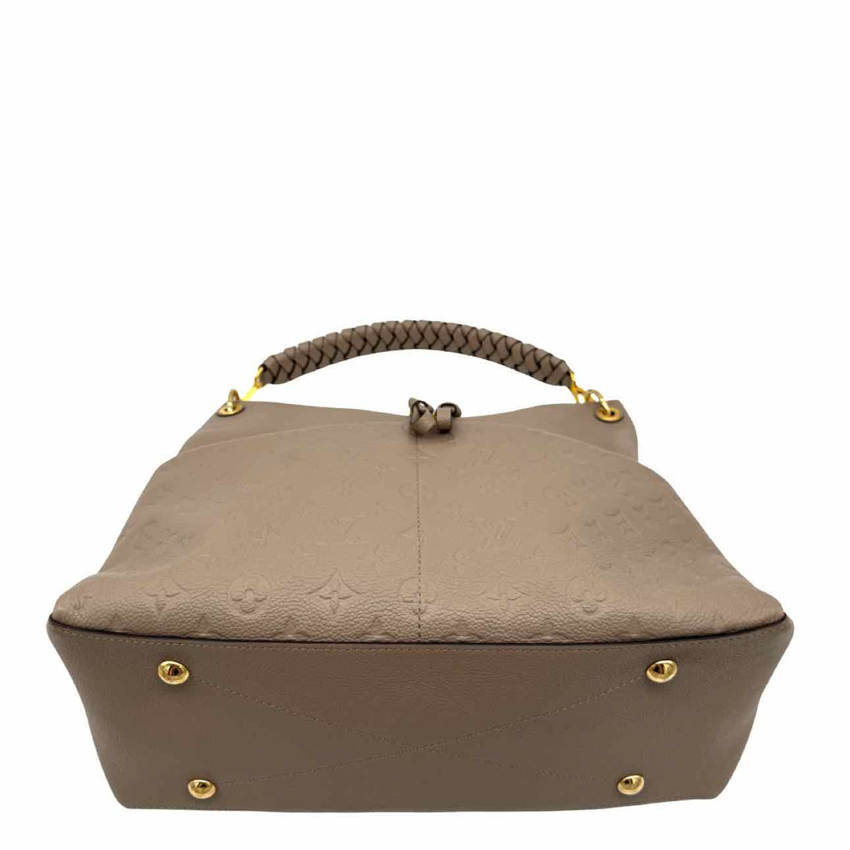 LOUIS VUITTON Empreinte Leather Maida Hobo Bag Beige