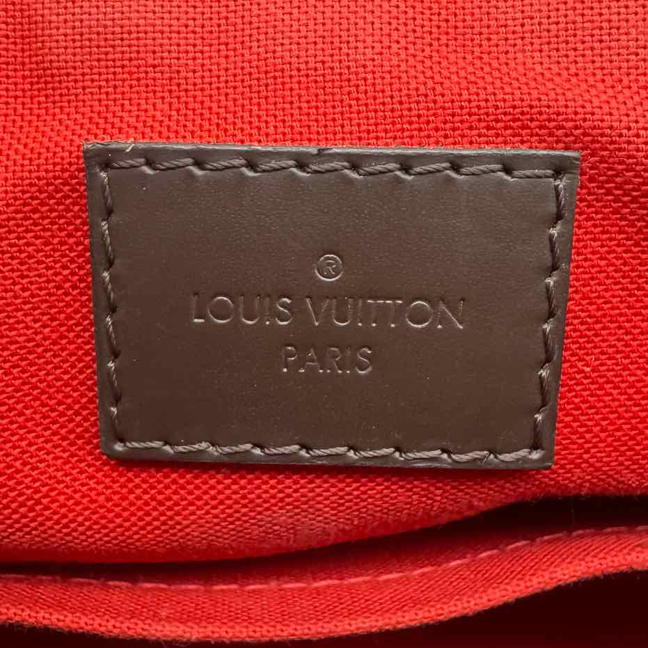 LOUIS VUITTON Damier Ebene Siena PM Brown