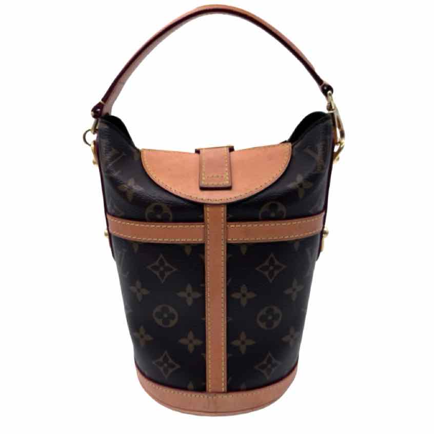 LOUIS VUITTON Monogram Canvas Duffle Handbag (pre-owned)