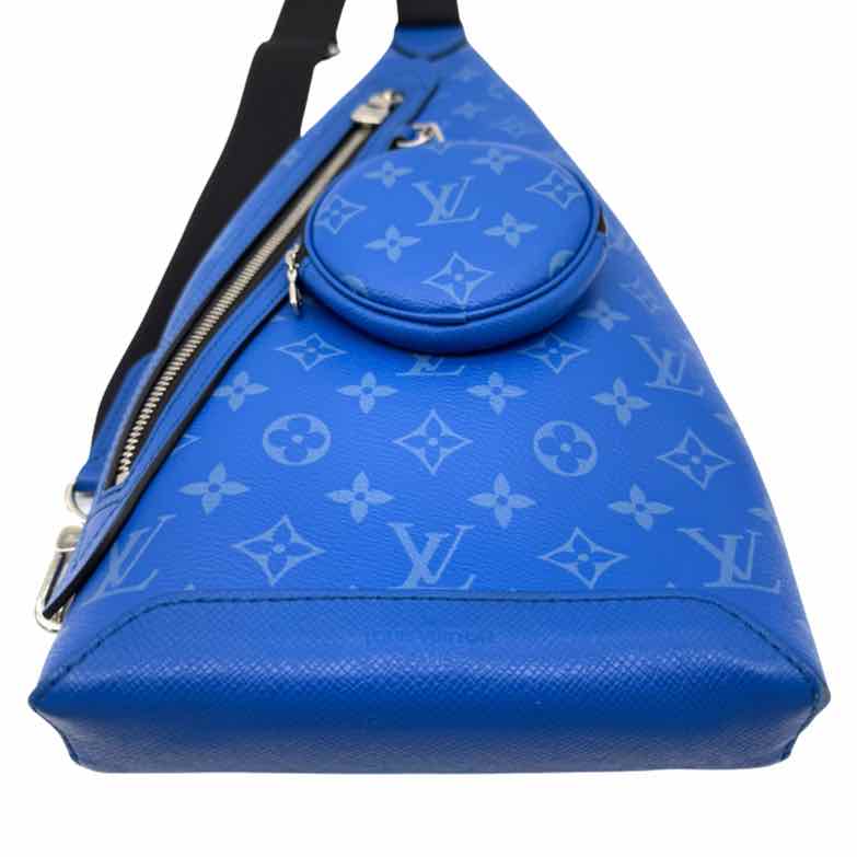 LOUIS VUITTON Duo Slingbag Blue (Pre-Owned)