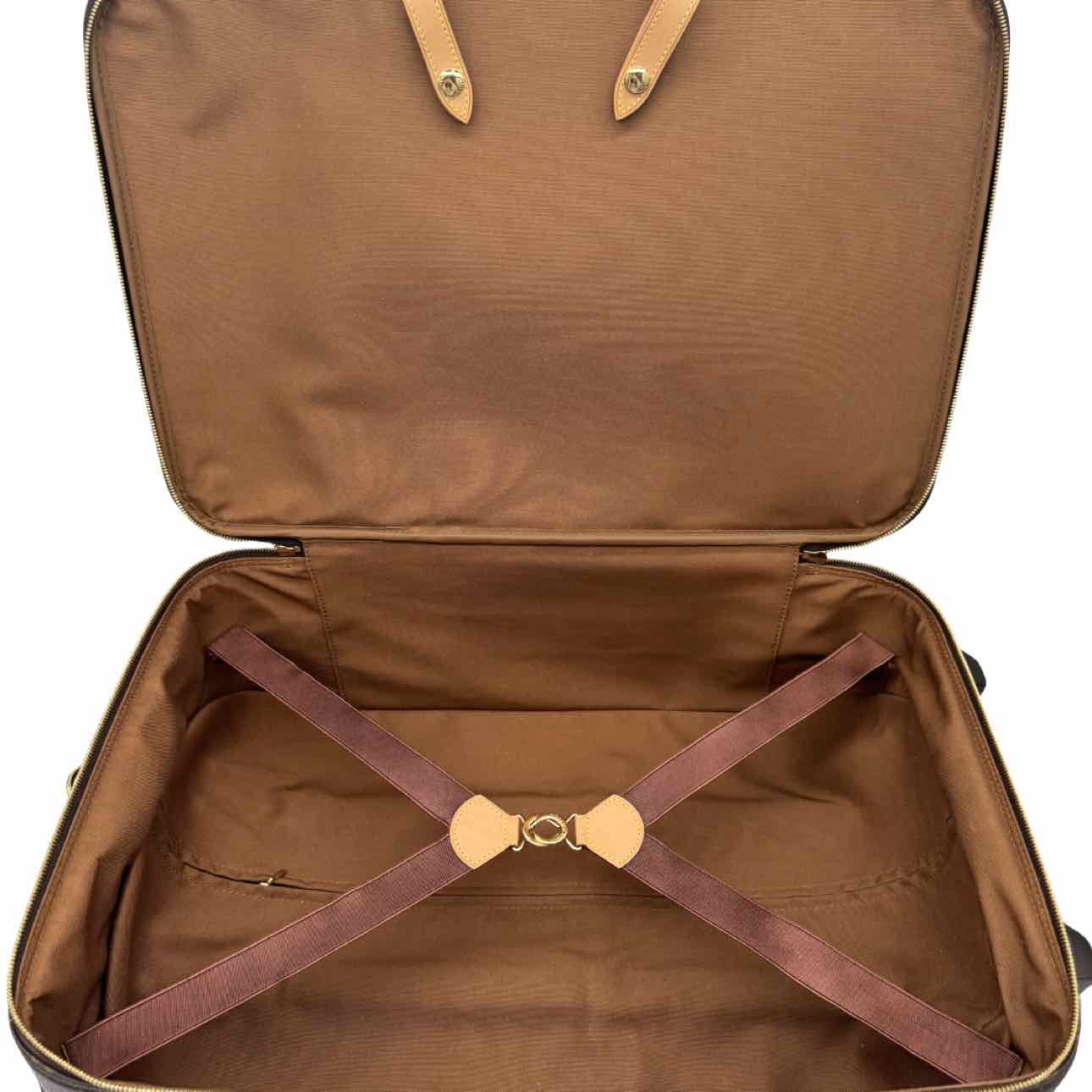 LOUIS VUITTON Monogram Canvas Pegase 55 Brown