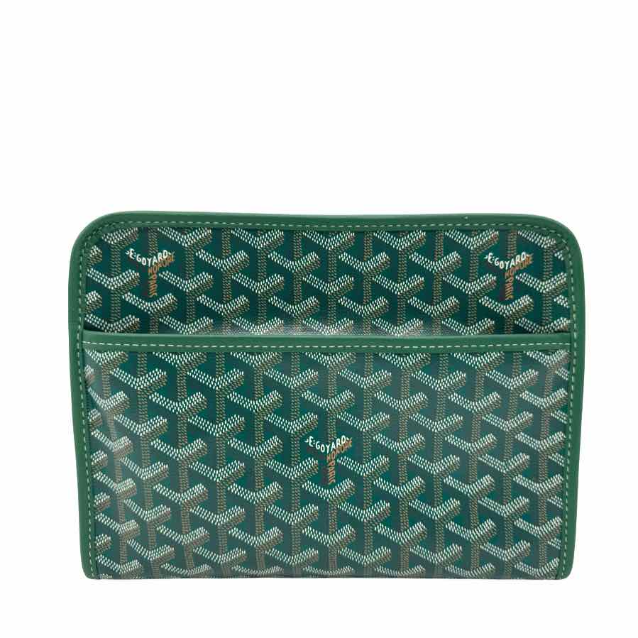 GOYARD Jouvence MM Toiletry Bag Green (Pre-Owned)