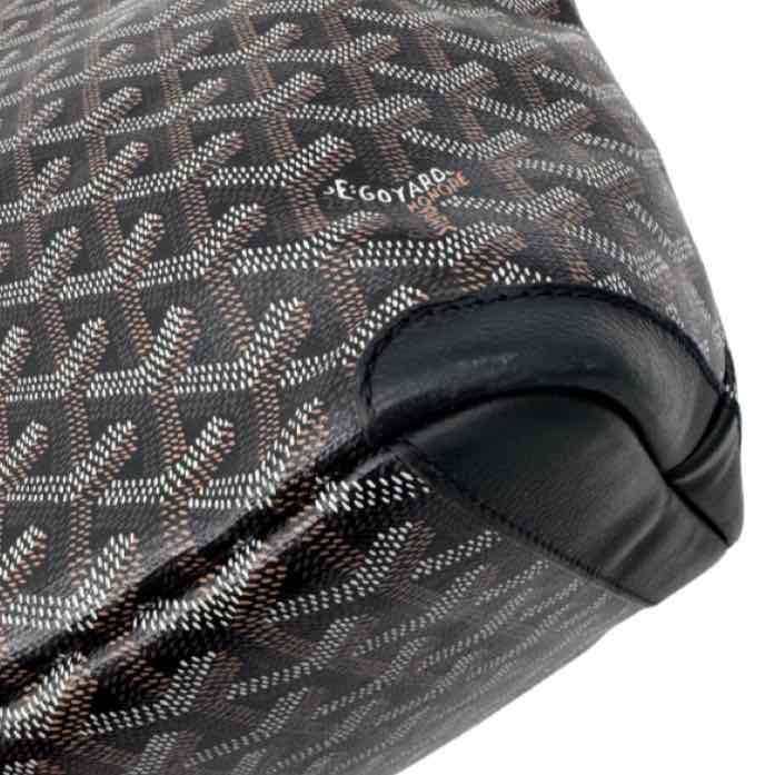 GOYARD Goyardine Artois MM Black Tote (Pre-Owned)