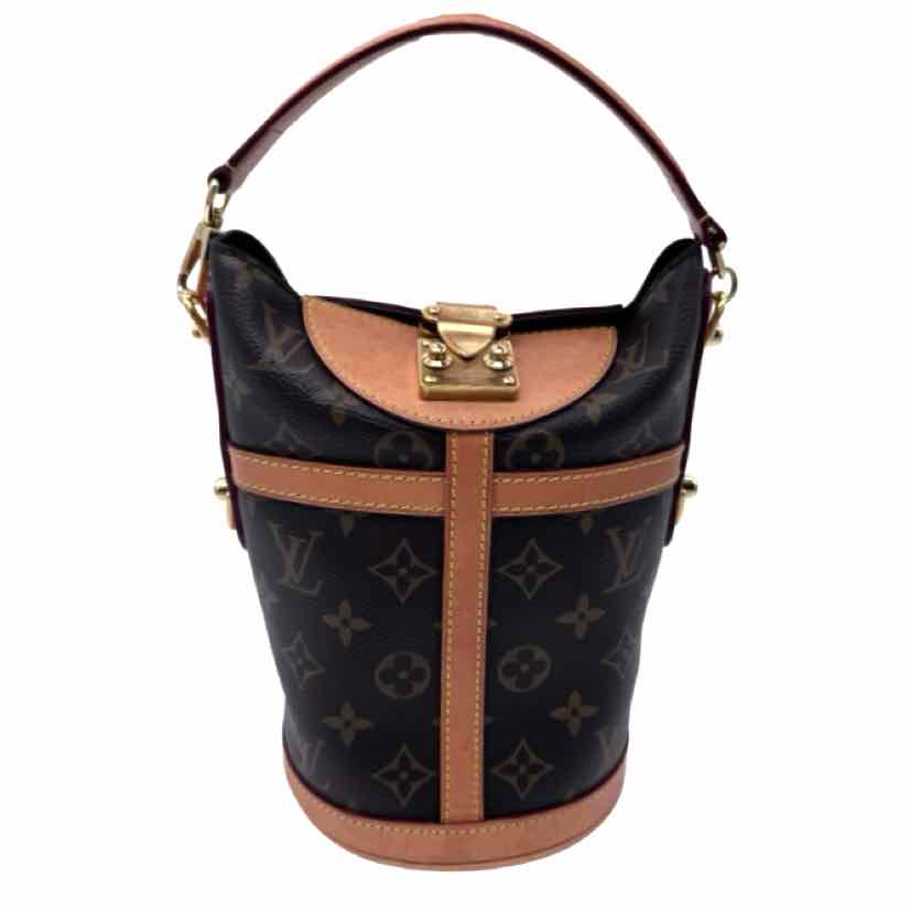 LOUIS VUITTON Monogram Canvas Duffle Handbag (pre-owned)