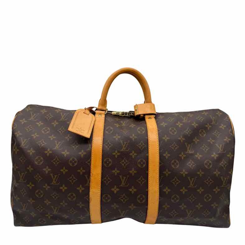 LOUIS VUITTON Monogram Canvas Keepall 55 (Pre-Owned)