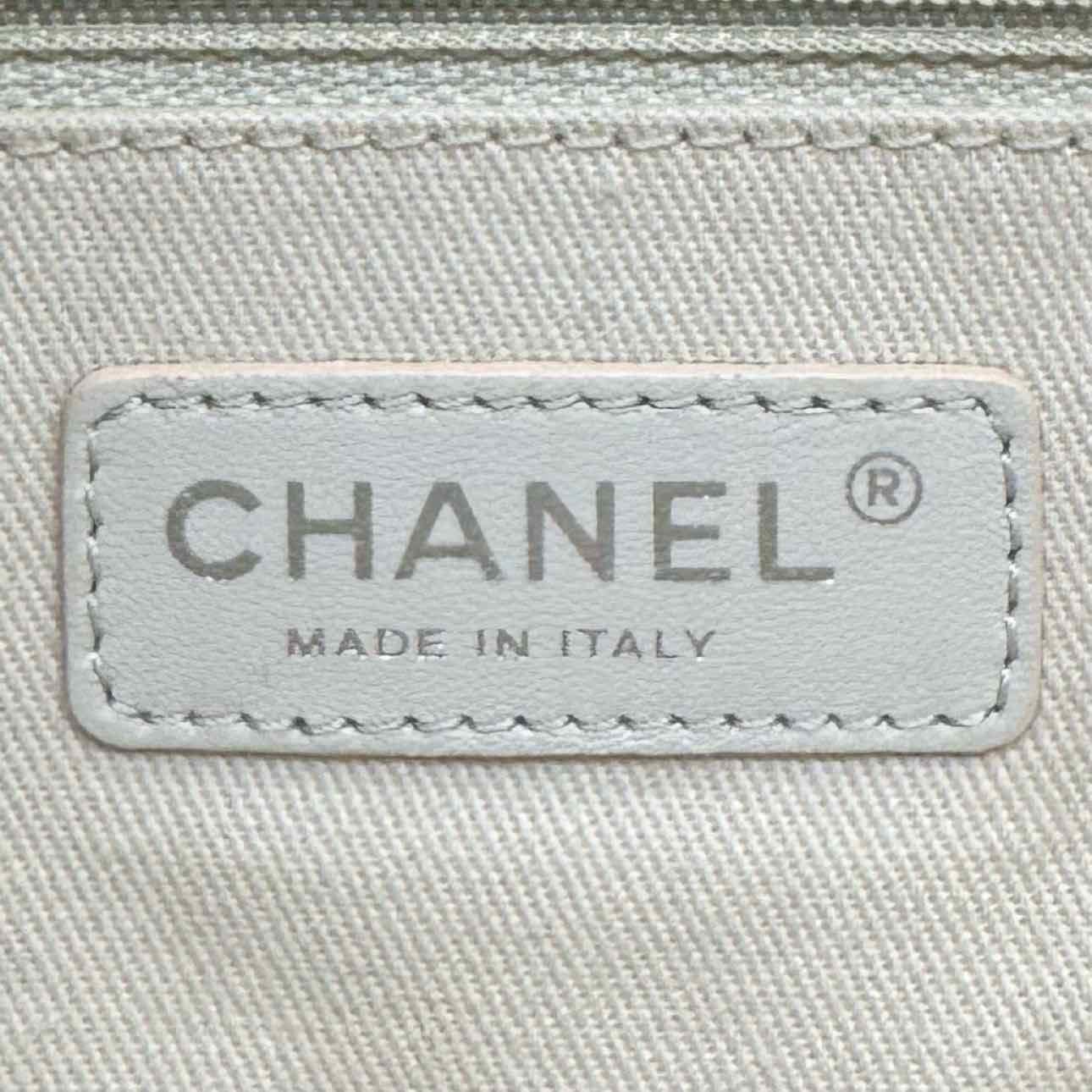 CHANEL CC Timeless Grey Tote Bag