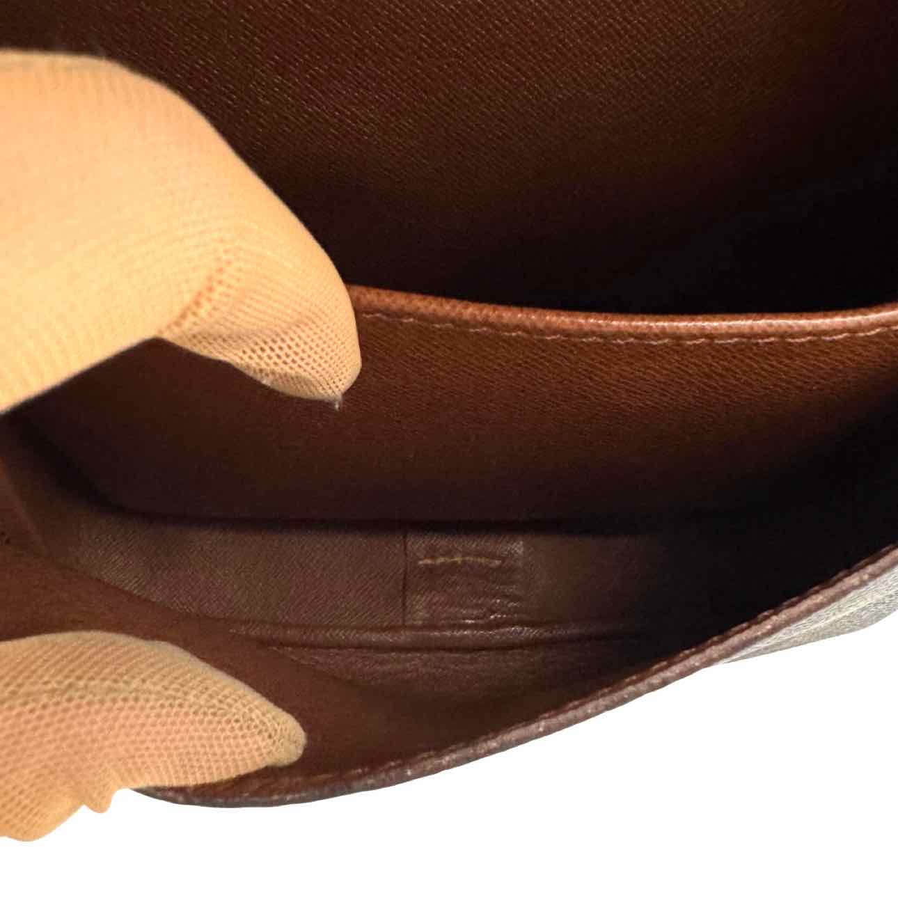 LOUIS VUITTON Monogram Canvas Cartouchiere PM Crossbody