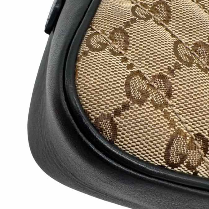 GUCCI Monogram Canvas Marmont Camera Bag (Pre-Owned)