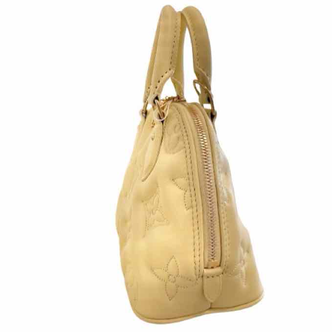 LOUIS VUITTON Monogram Bubblegram Alma BB Banana (Pre-Owned)