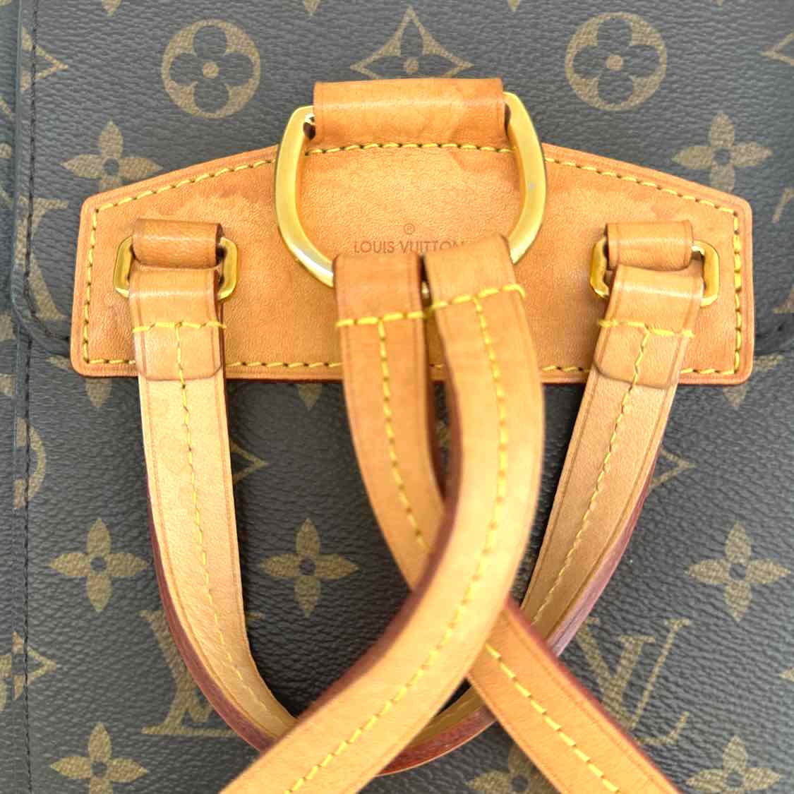 LOUIS VUITTON Monogram Canvas  Montsouris Backpack NM (Pre-Owned)