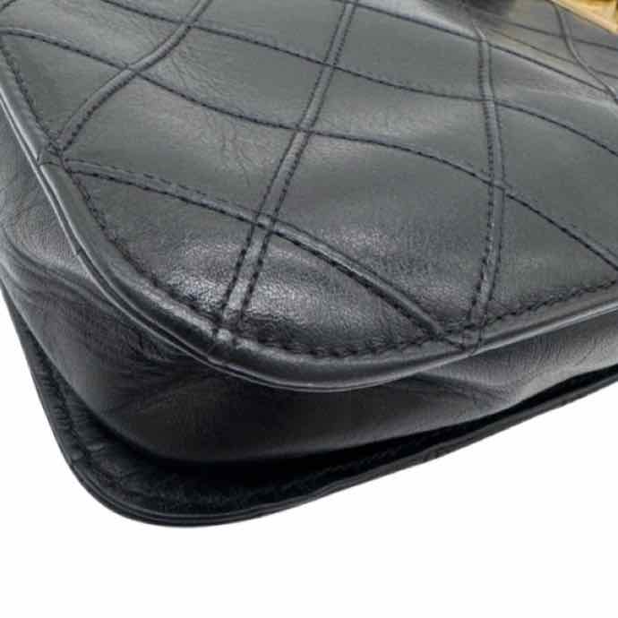 CHANEL Quilted Lambskin Vintage Briefcase Black (Pre-Owned)