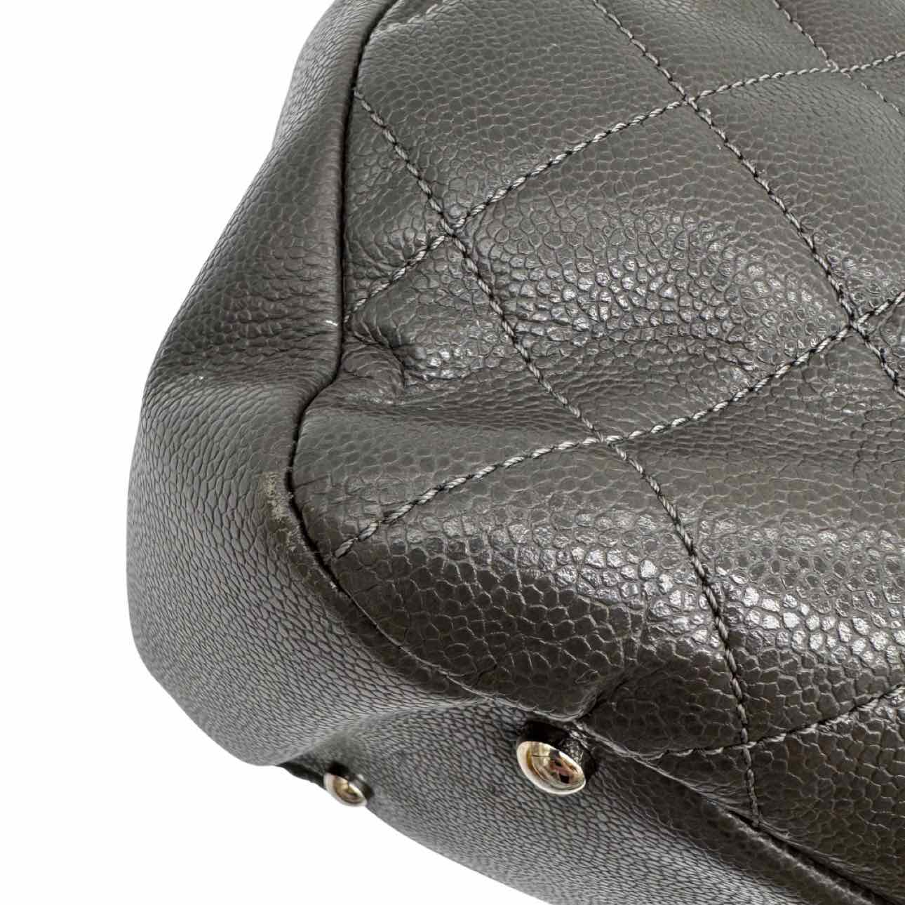 CHANEL CC Timeless Grey Tote Bag