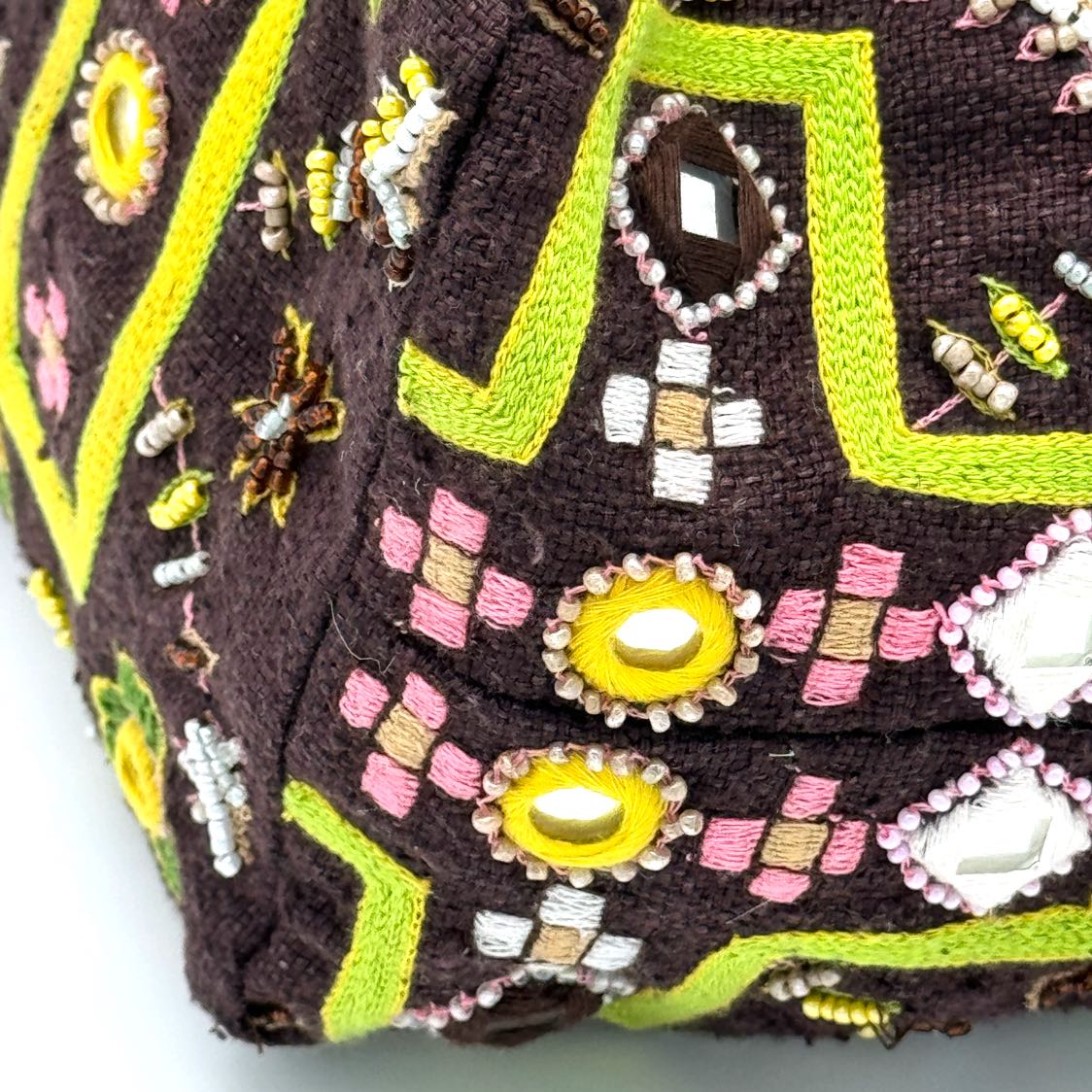 FENDI Hand Beaded Circa Tote Bag (Pre-Owned)